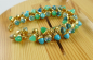 Mobile Preview: Tamara Comolli MIKADO Flamenco "Lagoon" Armband  B-MFL-Lag-p-yg