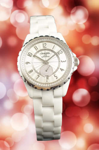 Chanel J12Keramik Brillanten Automatik H3841