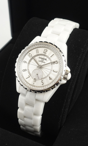 Preview: Chanel J12Keramik Brillanten Automatik H3841