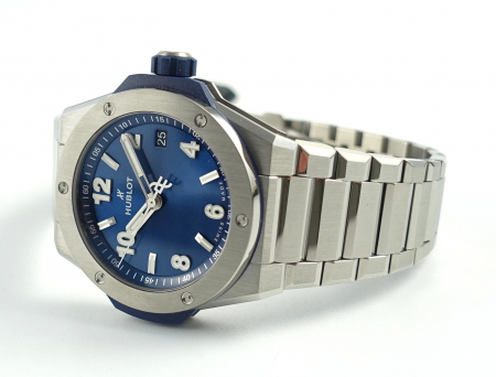 Hublot Big Bang Integrated Time Only Titanium Blue 457.NX.7170.NX
