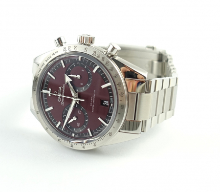 Omega Speedmaster 57 Broad-Arrow Burgunderrot 332.10.41.51.11.001