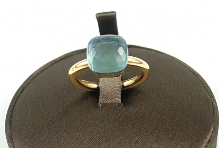 Pomellato Nudo Classic Ring  Sky Blue Topas PAA1100O6000000OY