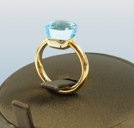 Pomellato Nudo Classic Ring  Sky Blue Topas PAA1100O6000000OY