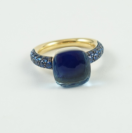 Preview: Pomellato Nudo Deep Blue PAB9040-O6000-TTK London Blue