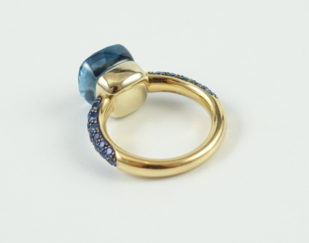 Pomellato Nudo Deep Blue PAB9040-O6000-TTK London Blue