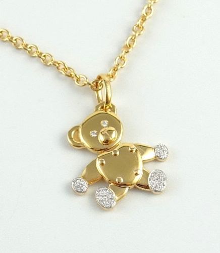 Preview: Pomellato Orsetto mit Kette PMB902207000DB000