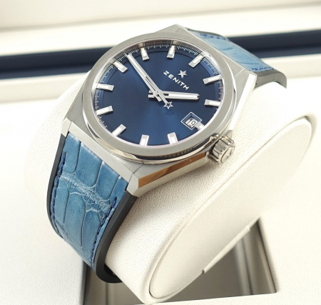 Zenith Defy Classic 41 Titanium Blue  95.9000.670/51.R584