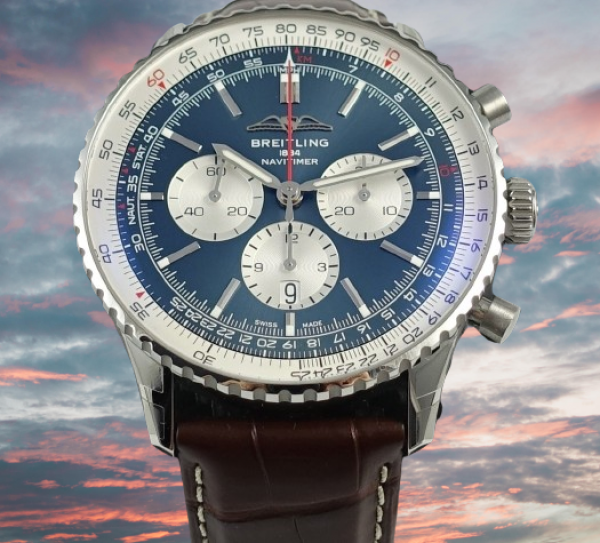 Breitling Navitimer B01 Chronograph 46 Blue AB0137211C1P1