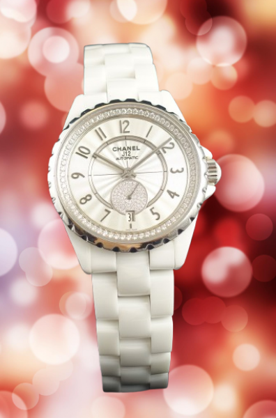 Chanel J12Keramik Brillanten Automatik H3841