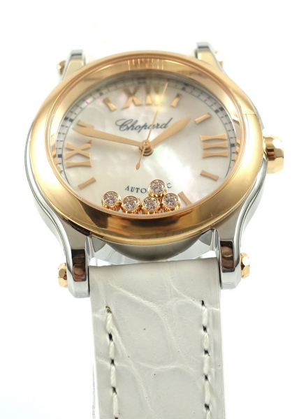 Chopard Happy Sport Stahl/Rosegold Automatik 278573-6018