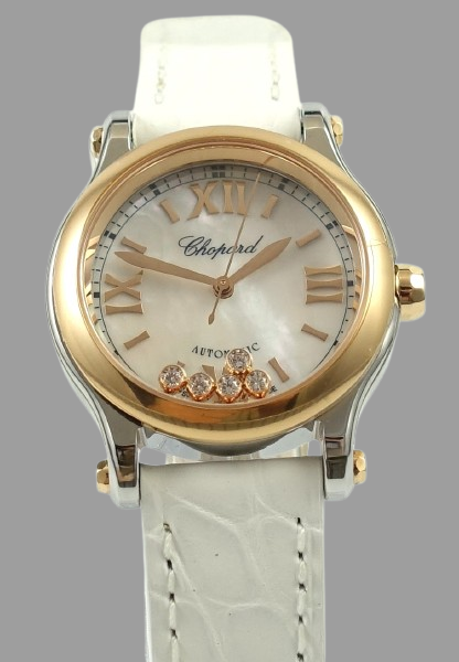 Chopard Happy Sport Stahl/Rosegold Automatik 278573-6018