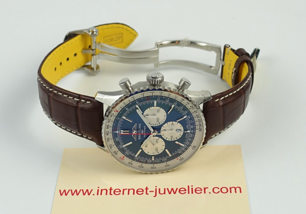 Breitling Navitimer B01 Chronograph 46 Blue AB0137211C1P1