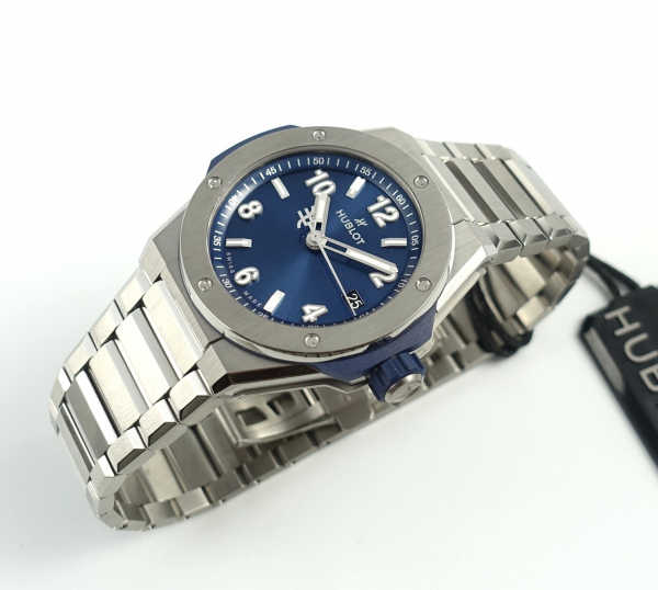 Hublot Big Bang Integrated Time Only Titanium Blue 457.NX.7170.NX