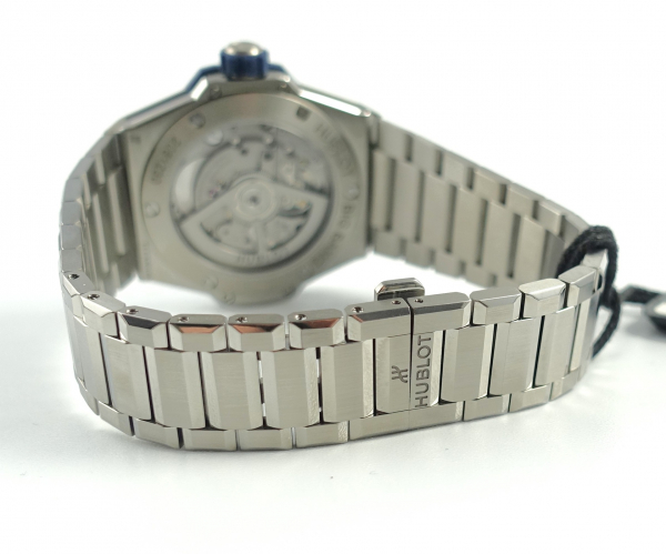 Hublot Big Bang Integrated Time Only Titanium Blue 457.NX.7170.NX