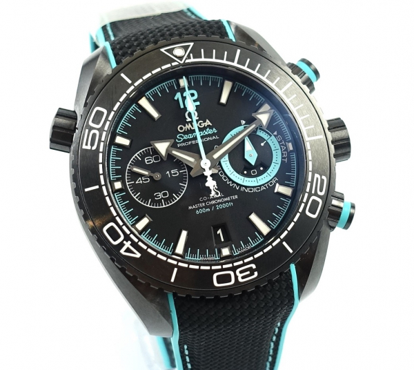 Omega Seamaster Planet Ocean ENTZ Deep Black 215.92.46.51.01.003