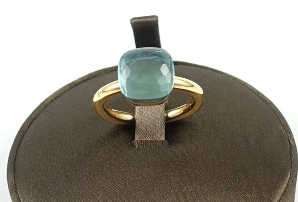 Pomellato Nudo Classic Ring  Sky Blue Topas PAA1100O6000000OY