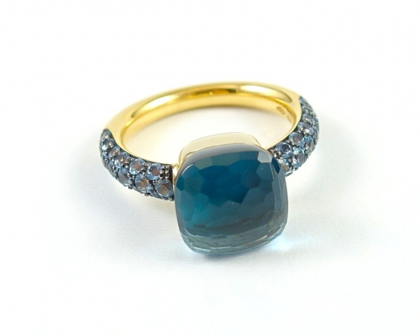Pomellato Nudo Deep Blue PAB9040-O6000-TTBTL London Blue