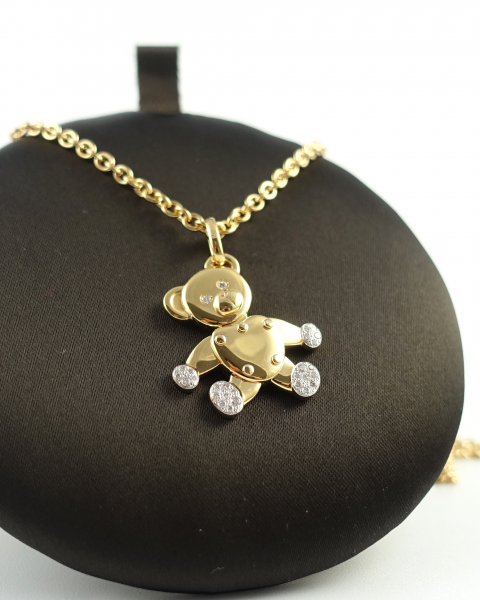 Pomellato Orsetto mit Kette PMB902207000DB000