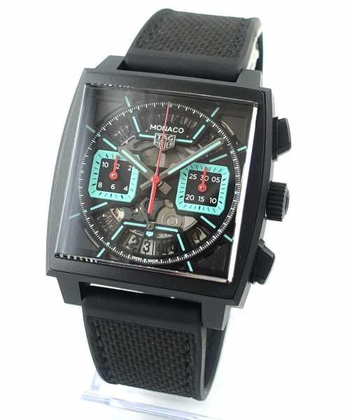 TAG Heuer Monaco Chronograph Titanium Black-DLC CBL2184.FT6236