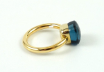 Preview: Pomellato Nudo Classic Ring  London Blue Topas PAA1100O6000000TL